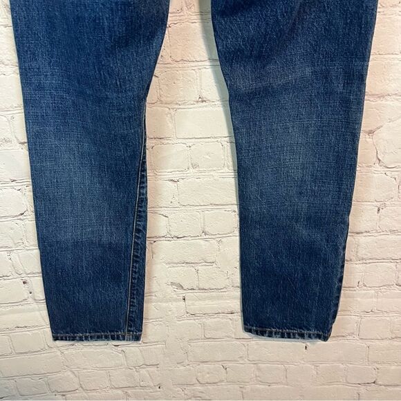 White Oak High Rise Dark Wash Straight Jeans size 25 - Picture 8 of 12